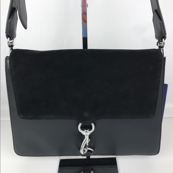 Rebecca Minkoff Handbags - Rebecca Minkoff M.A.B. Black Leather Shoulder Bag.